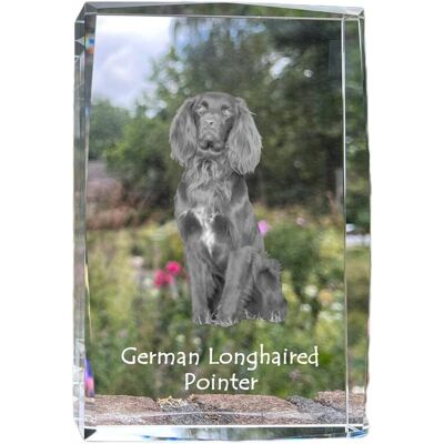 Wyżeł niemiecki krótkowłosy - kryształ ze zdjęciem psa, zdjęcie w szkle, nowoczesna ekspozycja zdjęcia marki Art-Dog Wyżeł niemiecki krótkowłosy - kryształ ze zdjęciem psa, zdjęcie w szkle, nowoczesna ekspozycja zdjęcia marki Art-Dog