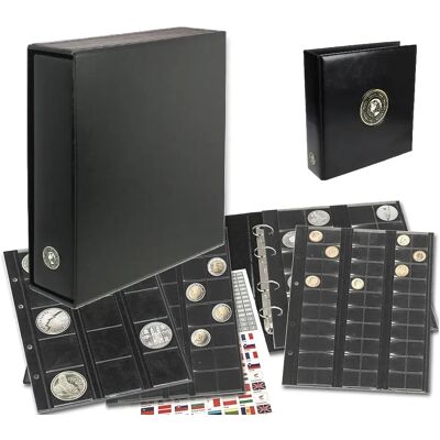 Album Na Monety Safe Premium Maxi - Z Futerałem Album Na Monety Safe Premium Maxi - Z Futerałem