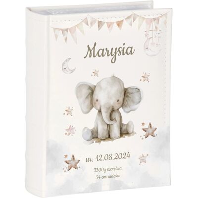 Gift House Album Na Zdjęcia Dziecka - 10x15 - 200 Zdjęć - Prezent Z Metryczką Dla Chłopca Dziewczynki Gift House Album Na Zdjęcia Dziecka - 10x15 - 200 Zdjęć - Prezent Z Metryczką Dla Chłopca Dziewczynki