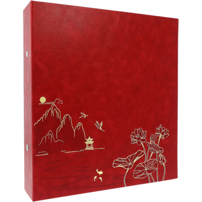 Album Na Zdjęcia Wsuwane Gedeon Lotus Red 1000 Zdjęć 10x15 Cm, Czerwony Album Na Zdjęcia Wsuwane Gedeon Lotus Red 1000 Zdjęć 10x15 Cm, Czerwony