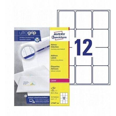 inna (Inny) Etykiety adresowe białe; A4, 100 ark./op., 63,5 x 72 mm, białe inna (Inny) Etykiety adresowe białe; A4, 100 ark./op., 63,5 x 72 mm, białe