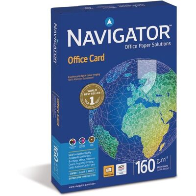 Papier Do Drukarki Igepa Premium Navigator Office Card, A4, 160 G/m2, 250 Arkuszy Papier Do Drukarki Igepa Premium Navigator Office Card, A4, 160 G/m2, 250 Arkuszy