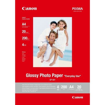 Canon Papier Foto Gp501 A4 20 Ark. 0775b082 Canon Papier Foto Gp501 A4 20 Ark. 0775b082