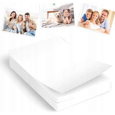 Inny producent Papier Fotograficzny 50 Arkuszy A4 Błyszczący 200 G/m2 Szybkoschnący Inny producent Papier Fotograficzny 50 Arkuszy A4 Błyszczący 200 G/m2 Szybkoschnący