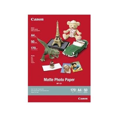 Papier fotograficzny CANON MP-101, 170 g/m2, A3 , 40 szt Papier fotograficzny CANON MP-101, 170 g/m2, A3 , 40 szt