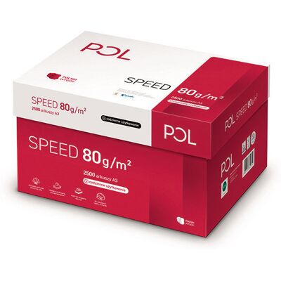 International Paper Papier ksero do drukarki Polspeed, A4, 80 g/m2, 2500 arkuszy International Paper Papier ksero do drukarki Polspeed, A4, 80 g/m2, 2500 arkuszy