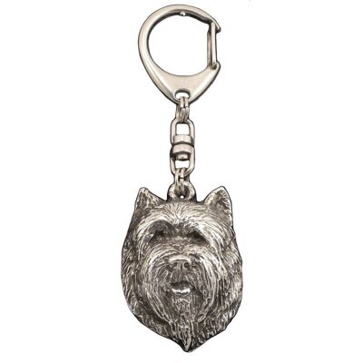 Cairn Terrier Ii - Posrebrzany Brelok Do Kluczy Z Psem, Ozdoba Torebki, Zawieszka Do Plecaka Marki Art-Dog Cairn Terrier Ii - Posrebrzany Brelok Do Kluczy Z Psem, Ozdoba Torebki, Zawieszka Do Plecaka Marki Art-Dog