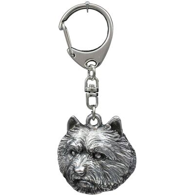 Norwich Terrier - Posrebrzany Brelok Do Kluczy Z Psem, Ozdoba Torebki, Zawieszka Do Plecaka Marki Art-Dog Norwich Terrier - Posrebrzany Brelok Do Kluczy Z Psem, Ozdoba Torebki, Zawieszka Do Plecaka Marki Art-Dog