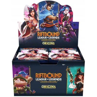 Riot Games Riftbound: League of Legends TCG - Origins Booster Display Riot Games Riftbound: League of Legends TCG - Origins Booster Display