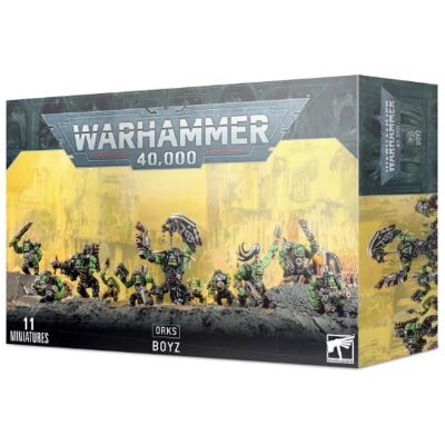 Games Workshop Orks: Boyz 50-10 - Dodatki do gier figurkowych Games Workshop Orks: Boyz 50-10 - Dodatki do gier figurkowych