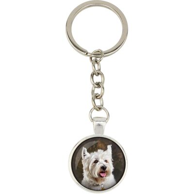 Inny producent West Highland White Terrier, Westie - Brelok Twoje Zdjęcie, Ozdoba Do Kluczy, Zawieszka Do Torebki Marki Art-Dog Inny producent West Highland White Terrier, Westie - Brelok Twoje Zdjęcie, Ozdoba Do Kluczy, Zawieszka Do Torebki Marki Art-Dog