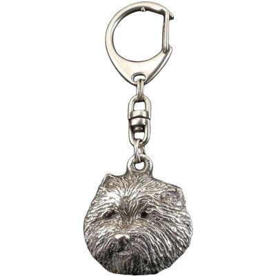 West Highland White Terrier, Westie - Posrebrzany Brelok Do Kluczy Z Psem, Ozdoba Torebki, Zawieszka Do Plecaka Marki Art-Dog West Highland White Terrier, Westie - Posrebrzany Brelok Do Kluczy Z Psem, Ozdoba Torebki, Zawieszka Do Plecaka Marki Art-Dog