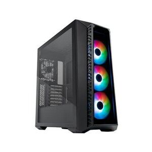 Obudowa PC Cooler Master MasterBox 520 – obudowa Mid-Tower ATX, 4 fabrycznie zainstalowane wentylatory (przód i tył)