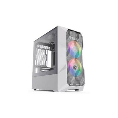 Biała Obudowa Komputerowa Cooler Master Td300 Mesh – Miniwieża, Zaprojektowana Z Myślą O Dużym Przepływie Powietrza, 2 Wentylatory Wlotowe Argb 120 Mm Biała Obudowa Komputerowa Cooler Master Td300 Mesh – Miniwieża, Zaprojektowana Z Myślą O Dużym Przepływie Powietrza, 2 Wentylatory Wlotowe Argb 120 Mm