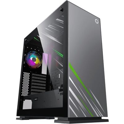 V-COIL Coil Obudowa Tower Atx Midi Usb 3.0 Pc Komputerowa Rgb Led Do Komputera Gaming Szkło Vega Pro Grey V-COIL Coil Obudowa Tower Atx Midi Usb 3.0 Pc Komputerowa Rgb Led Do Komputera Gaming Szkło Vega Pro Grey