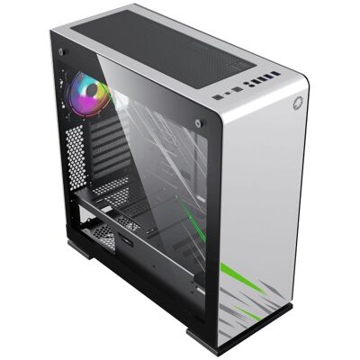 V-COIL Coil Obudowa Tower Atx Midi Usb 3.0 Pc Komputerowa Rgb Led Do Komputera Gaming Szkło Vega Pro White V-COIL Coil Obudowa Tower Atx Midi Usb 3.0 Pc Komputerowa Rgb Led Do Komputera Gaming Szkło Vega Pro White