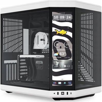Inny producent HYTE X50 Midi Tower - Snow White - Obudowa Komputerowa Inny producent HYTE X50 Midi Tower - Snow White - Obudowa Komputerowa