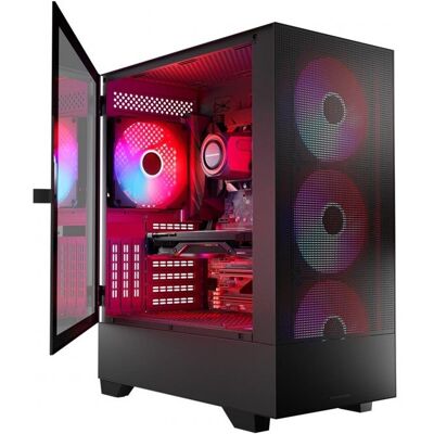 Obudowa komputerowa Modecom Siroco Argb Flow Midi Usb 3.0 X 2 Cype-C Obudowa komputerowa Modecom Siroco Argb Flow Midi Usb 3.0 X 2 Cype-C