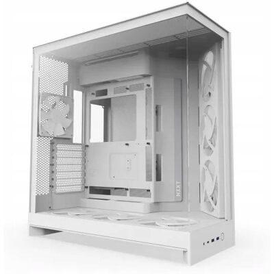 NZXT H9 Flow RGB+ (2025) biała NZXT H9 Flow RGB+ (2025) biała