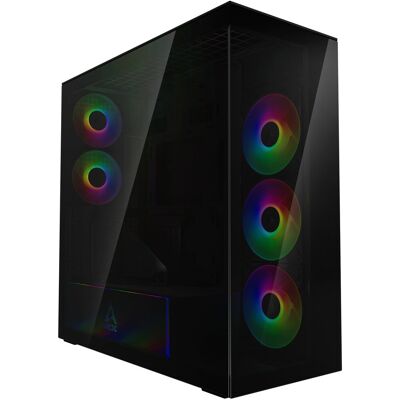 Obudowa Arctic Xtender Black VG Dark TG Window pionowe mocowanie GPU (ACPCC00016A) Obudowa Arctic Xtender Black VG Dark TG Window pionowe mocowanie GPU (ACPCC00016A)
