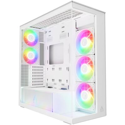 Obudowa Arctic Xtender White Light TG Window bez pionowego mocowania GPU (ACPCC00014A) Obudowa Arctic Xtender White Light TG Window bez pionowego mocowania GPU (ACPCC00014A)