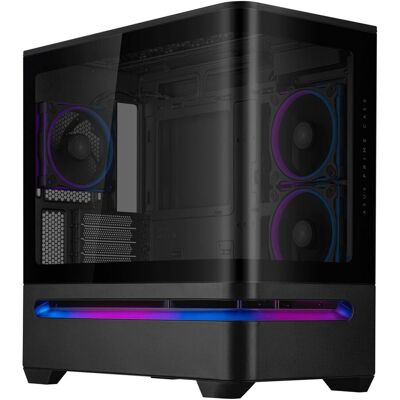 Obudowa Asus PRIME AP202 TG ARGB BLACK mATX z oknem bez zasilacza Obudowa Asus PRIME AP202 TG ARGB BLACK mATX z oknem bez zasilacza