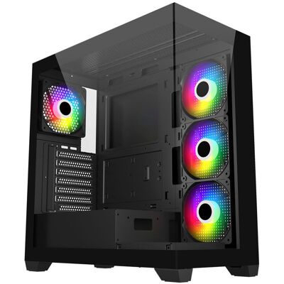 FSP Group Obudowa do komputera FSP Fortron M340 BA Micro ATX, Mini-ITX Czarna (M340-BA) FSP Group Obudowa do komputera FSP Fortron M340 BA Micro ATX, Mini-ITX Czarna (M340-BA)