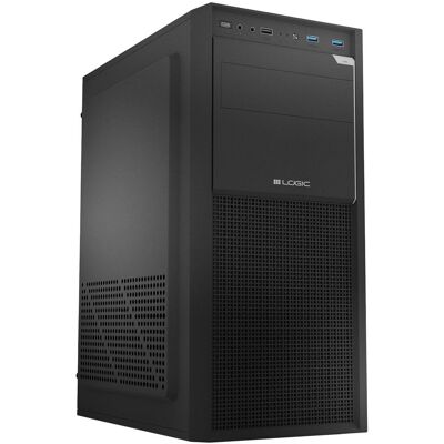 Logic Concept Obudowa LOGIC J23 PRO ATX/mATX Midi USB-C / USB 3.0 Black bez zasilacza Logic Concept Obudowa LOGIC J23 PRO ATX/mATX Midi USB-C / USB 3.0 Black bez zasilacza