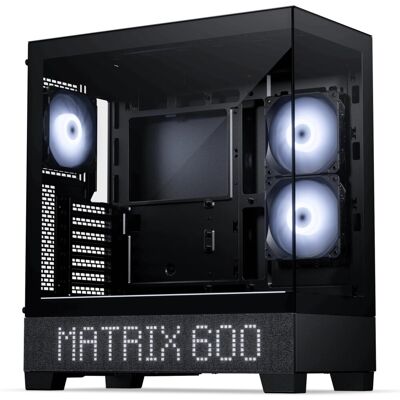 Phanteks Xt View Matrix Tempered Glass Argb Black (Ph-Xt523vm1_dbk01) Phanteks Xt View Matrix Tempered Glass Argb Black (Ph-Xt523vm1_dbk01)