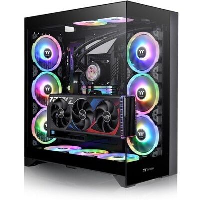 Thermaltake Obudowa Cte E600 Mx Tempered Glass, Szklany Bok - Czarna Thermaltake Obudowa Cte E600 Mx Tempered Glass, Szklany Bok - Czarna