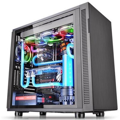 Thermaltake Suppressor F31 Tempered Glass - Black Thermaltake Suppressor F31 Tempered Glass - Black
