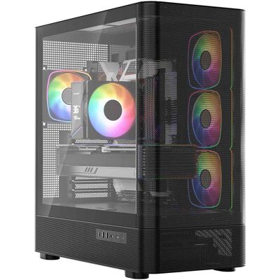 Gamingowa Obudowa Komputerowa Modecom Volcano Aq300 Argb Midi Czarna Gamingowa Obudowa Komputerowa Modecom Volcano Aq300 Argb Midi Czarna