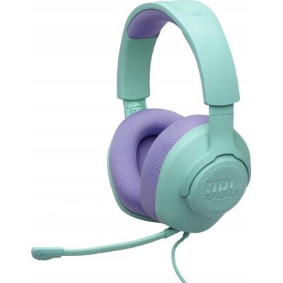 Słuchawki Jbl Quantum 100 M2 Turkusowy Nauszne Dla Graczy Telefonu Słuchawki Jbl Quantum 100 M2 Turkusowy Nauszne Dla Graczy Telefonu