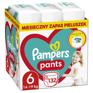 P&G Pampers, Pants Pieluchomajtki, rozmiar 6, 15+ kg, 132 szt.