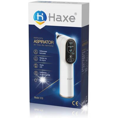 ASPIRATOR DO NOSA DLA NIEMOWLĄT DZIECI I DOROSŁYCH NA KATAR HAXE HX212 ASPIRATOR DO NOSA DLA NIEMOWLĄT DZIECI I DOROSŁYCH NA KATAR HAXE HX212