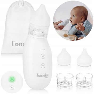 Aspirator Do Nosa Elektryczny Bezprzewodowy Dwie Końcówki Lionelo Baby Air Aspirator Do Nosa Elektryczny Bezprzewodowy Dwie Końcówki Lionelo Baby Air