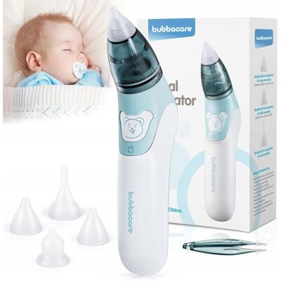 Inny producent ASPIRATOR ELEKTRYCZNY DO NOSA DLA NIEMOWLĄT BUBBACARE NA BATERIE Inny producent ASPIRATOR ELEKTRYCZNY DO NOSA DLA NIEMOWLĄT BUBBACARE NA BATERIE