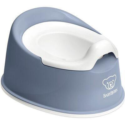 BabyBjörn BabyBjörn Inteligentny Sedes Niebieski Ciemny/Biały - Uczęszczany sedes dziecięcy BabyBjörn BabyBjörn Inteligentny Sedes Niebieski Ciemny/Biały - Uczęszczany sedes dziecięcy