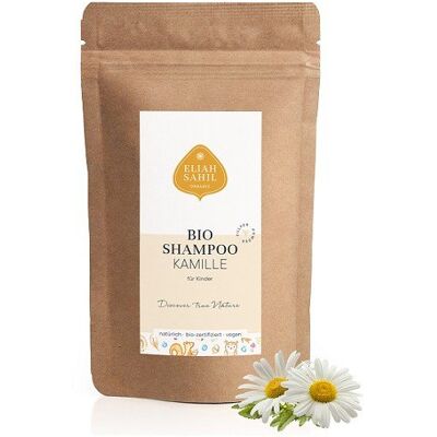 Eliah Sahil, Szampon w proszku dla dzieci z rumiankiem, naturalny, uzupełnienie, Zero Waste, 500 g Eliah Sahil, Szampon w proszku dla dzieci z rumiankiem, naturalny, uzupełnienie, Zero Waste, 500 g