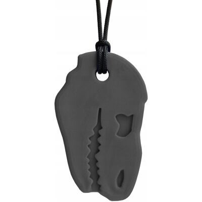 Ark Therapeutic Gryzak Terapeutyczny Wisiorek Ark Dino-Bite Grafitowy Xxt Twardy Ark Therapeutic Gryzak Terapeutyczny Wisiorek Ark Dino-Bite Grafitowy Xxt Twardy