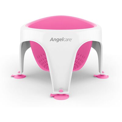 Krzesełko do kąpieli Angelcare Różowe Przyssawki do 11 kg 6-10 miesięcy Krzesełko do kąpieli Angelcare Różowe Przyssawki do 11 kg 6-10 miesięcy