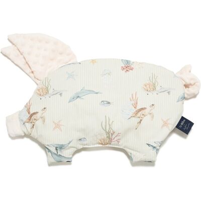 La Millou Poduszka Sleepy Pig Minky Seaworld By Magdalena Lamparska La Millou Poduszka Sleepy Pig Minky Seaworld By Magdalena Lamparska