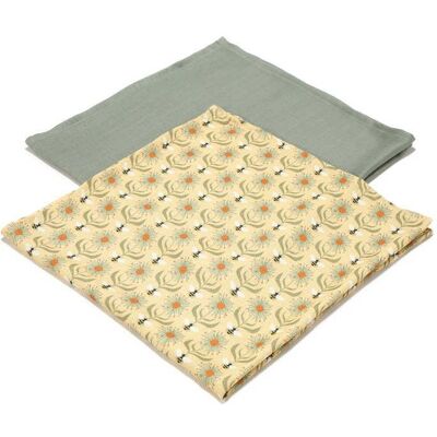 La Millou Zestaw Pieluszek Bamboo - Beebee - Khaki La Millou Zestaw Pieluszek Bamboo - Beebee - Khaki