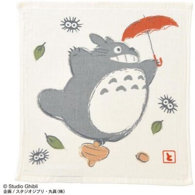 Inny producent my neighbor totoro - totoro umbrella - mini recznik imabari 34x36cm Inny producent my neighbor totoro - totoro umbrella - mini recznik imabari 34x36cm