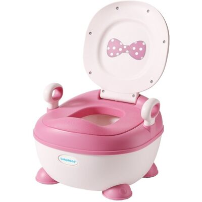 Nocnik dla dziecka Różowy z Wyjmowanym wkładem Stabilny Lu Lu - Babyhood Nocnik dla dziecka Różowy z Wyjmowanym wkładem Stabilny Lu Lu - Babyhood