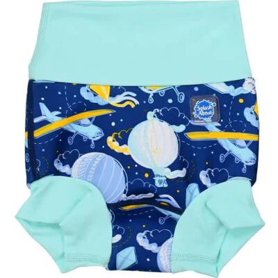 Splash About Pieluszka 2w1! Neoprenowa Pieluszka Do Pływania Happy Nappy Duo Samoloty Splash About Pieluszka 2w1! Neoprenowa Pieluszka Do Pływania Happy Nappy Duo Samoloty