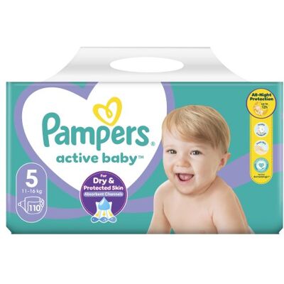 Pampers Active Baby Rozmiar 5 Pieluchy - Pieluchy Pampers Active Baby Rozmiar 5 Pieluchy - Pieluchy