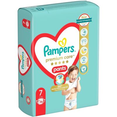 Pampers Premium Care Pants No7 - Pieluchy Pampers Premium Care Pants No7 - Pieluchy
