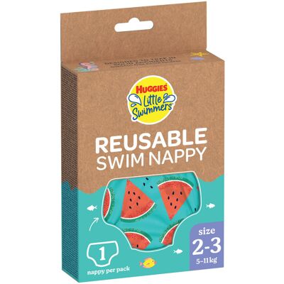 Pielucha Do Pływania Wielorazowa Huggies Swim Nappy 2-3 (5-11 Kg) 1 Szt Pielucha Do Pływania Wielorazowa Huggies Swim Nappy 2-3 (5-11 Kg) 1 Szt