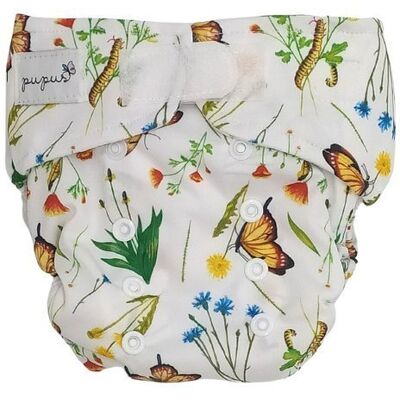 Pupus Pieluszka Z Kieszonką W Trawie 5-15kg - Rzepy Pupus Pieluszka Z Kieszonką W Trawie 5-15kg - Rzepy